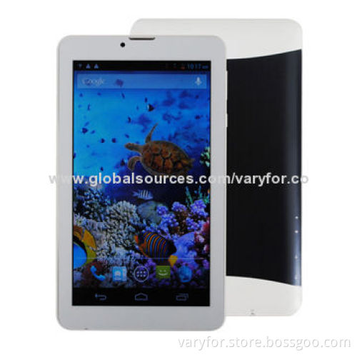 7" 3G Phone Call Tablet, Android 4.2, MTK8312 Dual Core 1.2GHz, Dual Camera, Bluetooth and GPS